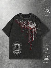 Men T-Shirts - 黑色的 - 查看 2