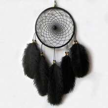 5pcs 20-40cm Artificial Ostrich Feathers, Black And White, DIY Craft Decorative Feathers, Suitable For Christmas, Weddings And Gift Packaging - multicolor - View 8