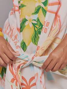 MUSERA 女用迷你連身裙 - 白色 - 查看 6