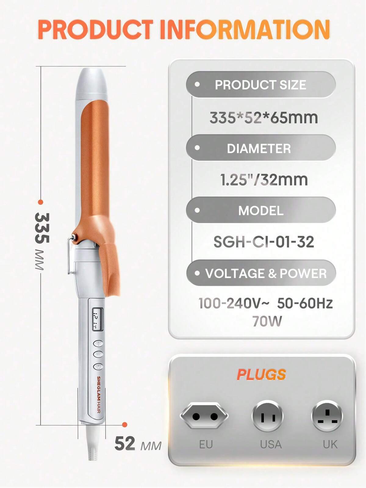 It-Curl Curling Iron - 32mm
