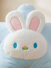 POKOJA LAND 1 Stück süßes Hase Stern Plüschkissen (Blau/Lila/Rosa). Heilendes sternförmiges Kissen mit Hasenohren. Dekorative Dekoration für Schlafzimmer & Sofa. Durchdachtes Geschenk für Tierliebhaber & Freunde. - Verschiedenfarbig - Übersicht 3