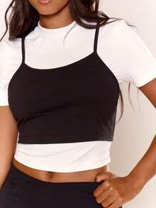 MUSERA ESSENTIALS Frauen Tops - Schwarz und Weiss - Übersicht 2