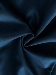 GlowEve Celana Pendek Kasual Musim Panas Wanita dengan Hiasan Berlian Imitasi - Navy Blue - View 3