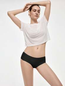Bralution 5pcs/Pack Seamless Solid Color Comfortable Underwear - Multicolor - View 6
