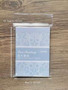 1包/30入 黑白蕾絲圖案寵物裝飾貼紙，適用於手帳、計畫本、返校季 - 多色 - 查看 12