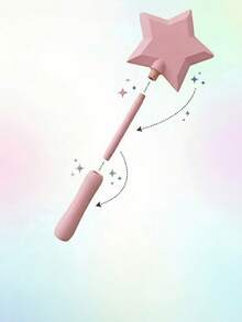 1PC Star Magic Wand Tap-To-Pay Card Holder Contactless Credit Transit Card Sleeve Commute Travel Creative Gift Magic Fans NFC Payment Wand Fantasy Cosplay Enchanted Gadget Novelty Accessory Princess Fairy Functional Prop Daily Use - Star Magic - View 5