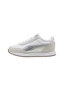 Puma CARINA Women's Casual Athletic Shoes Stylish Cushioned Premium Casual Weekend Walking White 404728-04 - Beige - View 6