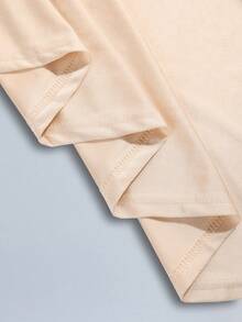 SOLERSUN 大码女士优雅藏蓝色露肩荷叶边性感连衣裙，适合圣诞派对、度假、约会、情人节约会、夜店性感装扮、长款连衣裙、优雅女士连衣裙、派对礼服、正式礼服、白色连衣裙、奢华晚礼服、婚礼宾客礼服，2026年新款，新年款 - 杏色 - 查看 7