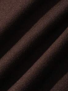 DAZY Women's Elegant Commute Slim Fit Long Dress Summer - Brown - View 6