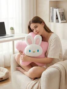 POKOJA LAND 1 Stück süßes Hase Stern Plüschkissen (Blau/Lila/Rosa). Heilendes sternförmiges Kissen mit Hasenohren. Dekorative Dekoration für Schlafzimmer & Sofa. Durchdachtes Geschenk für Tierliebhaber & Freunde. - Verschiedenfarbig - Übersicht 7
