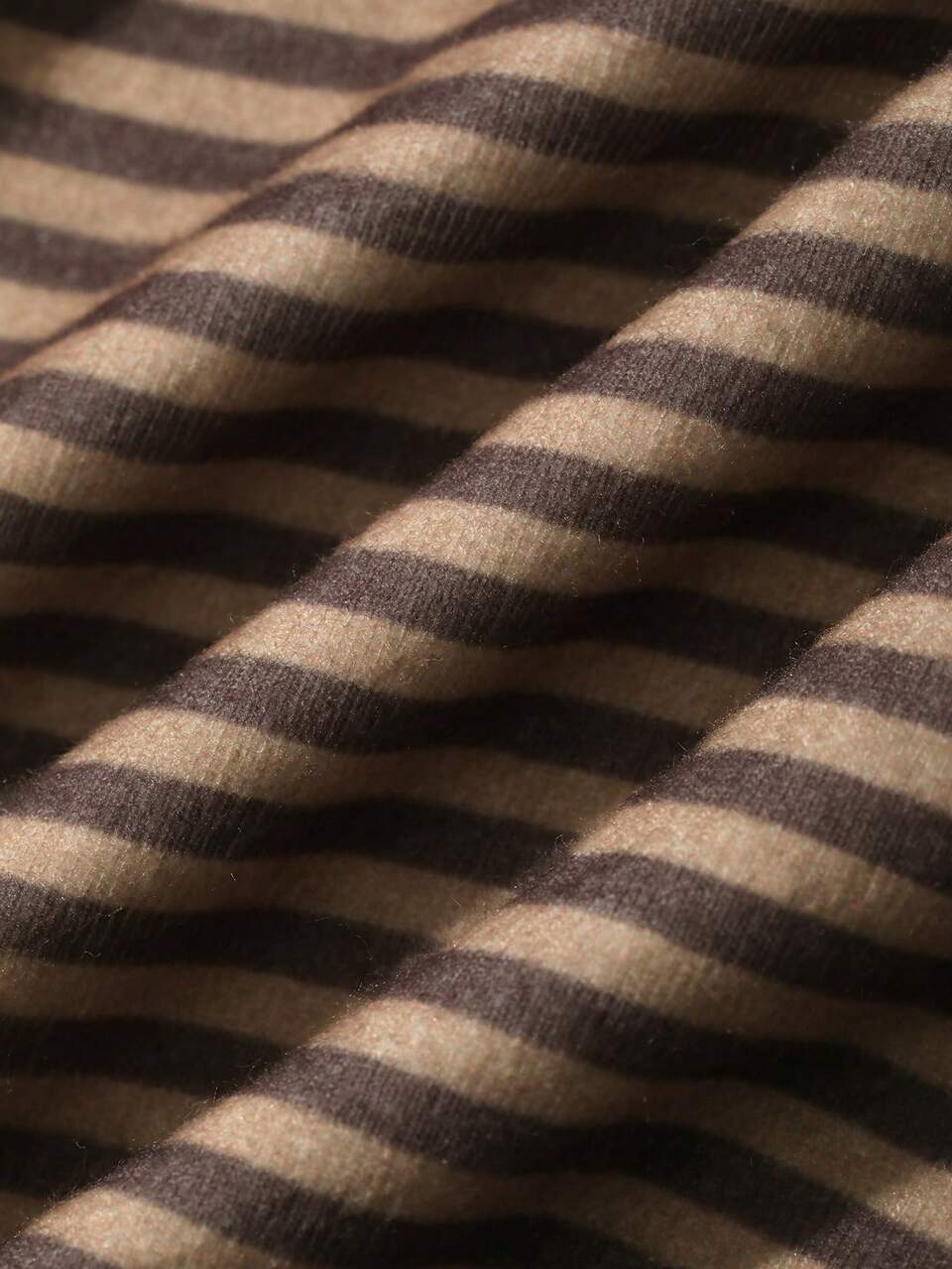 Women's Contrast Trim Striped Fitted Versatile Daily Casual Top Summer
