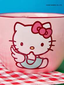 HELLO KITTY AND FRIENDS | Joivida 1個 X Joivida 陶瓷碗，提供兩種款式：粉色杯或藍色杯，裝飾性水果碗，適用於居家廚房、餐廳，適合盛裝零食、糖果、甜點、沙拉、收納，適合婚禮、宴會、生日的可愛禮物 - 彩色 - 查看 5