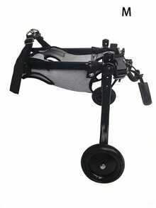 1 pieza Silla de ruedas ajustable y ligera para mascotas, ayuda de movilidad con soporte para patas traseras para perros pequeños, para recuperación de lesiones, uso en interiores y exteriores, asistencia de rehabilitación para la marcha en todas las estaciones - Multicolor - Ver 13