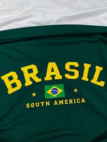 IslaSuriya Camiseta ajustada con hombros descubiertos y fruncido estilo brasileño - Verde - Ver 3