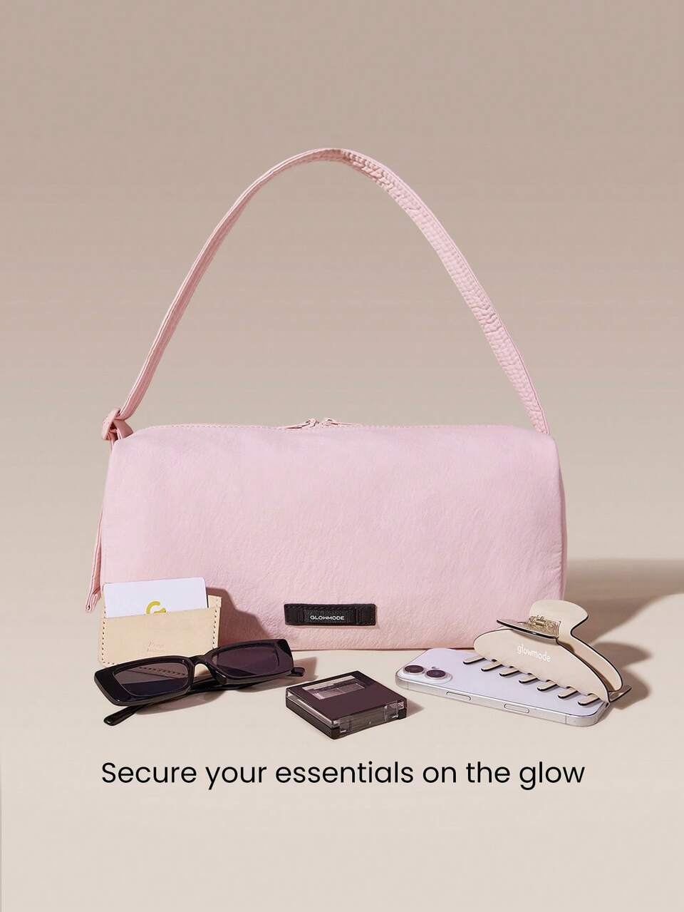 Medium 6L DailyEase Water-Resistant Two-Way Zipper Interior Pockets Adjustable Strap Shoulder Bag Daily Casual Travel Holiday Vacation Summer Wear