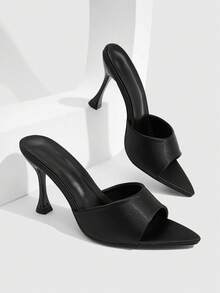 Simulation silk black