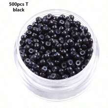 500pcs 3.0mm Silicone Nano Rings With Copper Rings And Silicone Lining, Hair Ties Hair Accessories - View 15
