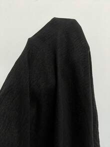 Cévolie 女款春夏新款長洋裝，法式休閒黑色細肩帶洋裝，性感深V領露背黑色洋裝，海島度假大裙擺黑色洋裝，休閒慵懶風黑色長洋裝，極簡黑色洋裝，適合海島度假、海灘散步、派對、聚會的夏季洋裝 - 黑色 - 查看 5