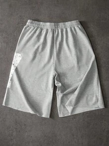 PAVTROS Pantalones de chándal casuales y versátiles con bolsillos y cordón en la cintura, uso diario minimalista para hombres - Gris - Ver 3