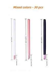 1件/10件/20件/30件裝 石英指甲锉 無味美甲工具 平滑邊緣拋光 健康指甲 粉色紫色石英锉頭 舒適握把手柄 適用指甲、腳趾甲、足部護理、手部護理、腳趾甲修護套裝必備 - 彩色 - 查看 16