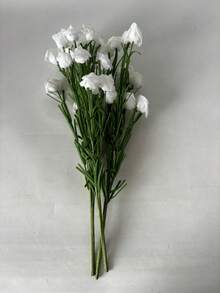 1pc/3pcs Rose Imitation Flower Artificial Flower Home Decoration - White - View 11