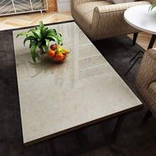 1 Piece Of Marble Pattern Waterproof Vinyl Wallpaper, Suitable For Bathrooms, Tables, Kitchen Cabinets, Self-Adhesive Furniture Decoration Stickers, PVC Material, Removable Wall Panels, Spring Decoration - White - View 9