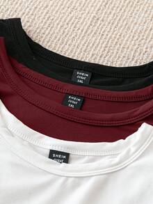 SHEIN CURVE+ 大尺碼女款春夏豹紋細肩帶背心，適合約會、浪漫、通勤、休閒日常穿著 - 彩色 - 查看 5