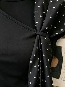 GlowEve Casual Dress For Women Summer Top - Black - View 4