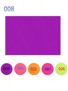 50 hojas de papel de seda fluorescente brillante, 20" X 14", colores brillantes para envolver regalos, manualidades y decoraciones de fiesta - Multicolor - Ver 15