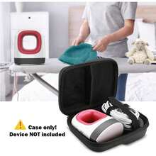 Easy Press Mini/DODODUM EasyPress Mini 熱壓機便攜收納包，防震硬殼 EVA 旅行攜行包，適用於 Easy Press Mini 及配件 - 黑色 - 1 - 查看 6