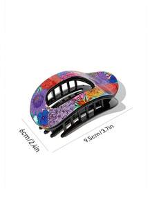 Frida Kahlo X SHEIN Joint Hairpin - Multicolor - View 3