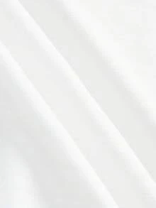 Tseoso 女款 100% 粗織棉短版 T-shirt，純色圓領，復古 Softgirl 風格，時尚休閒居家款 - 彩色 - 查看 4