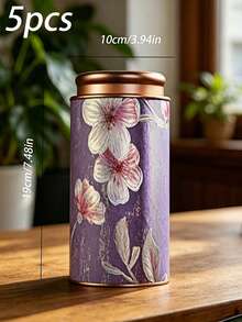 Một hộp đựng nhà bếp và thực phẩm dung tích 1350ml, thích hợp để đựng trà, cà phê hạt, đường và các loại hạt. Đây là hộp đựng trà bằng kim loại với khả năng niêm phong tuyệt vời. Đáy và nắp đều được tráng men. Sản phẩm thích hợp làm quà tặng ngày lễ và sử dụng hàng ngày. - Nhiều màu - Xem 15