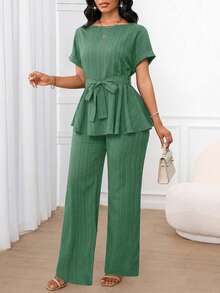Maternity Plus Size Sports Bodysuits & Jumpsuits - 綠色 - 查看 5