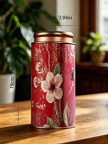 Một hộp đựng nhà bếp và thực phẩm dung tích 1350ml, thích hợp để đựng trà, cà phê hạt, đường và các loại hạt. Đây là hộp đựng trà bằng kim loại với khả năng niêm phong tuyệt vời. Đáy và nắp đều được tráng men. Sản phẩm thích hợp làm quà tặng ngày lễ và sử dụng hàng ngày. - Nhiều màu - Xem 6