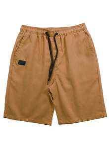 Manfinity Homme 2pcs Loose Fit Men's Patched Detail Drawstring Shorts - Multicolor - View 5