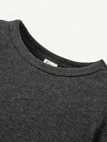 Cozy Pixies 嬰兒男孩女孩休閒舒適圓領標準肩寬套頭上衣 3件組 - 彩色 - 查看 6