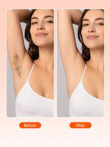 JMMO Electric Body Hair Trimmer For Women, Rechargeable Waterproof Shaver With 2 Replaceable Blades, Portable Bikini Underarm Leg Hair Removal Razor, Gentle Cordless Lady Grooming Tool - Pink - View 4