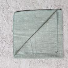 Cirelle 4pcs Soft Gauze Cotton Cloth Napkins - Crinkled Aesthetic Sage Green Dinner Napkins - Reusable Linen Look Cloth Napkins For Rustic Boho Wedding, Holiday & Table Setting - Multicolor - View 9