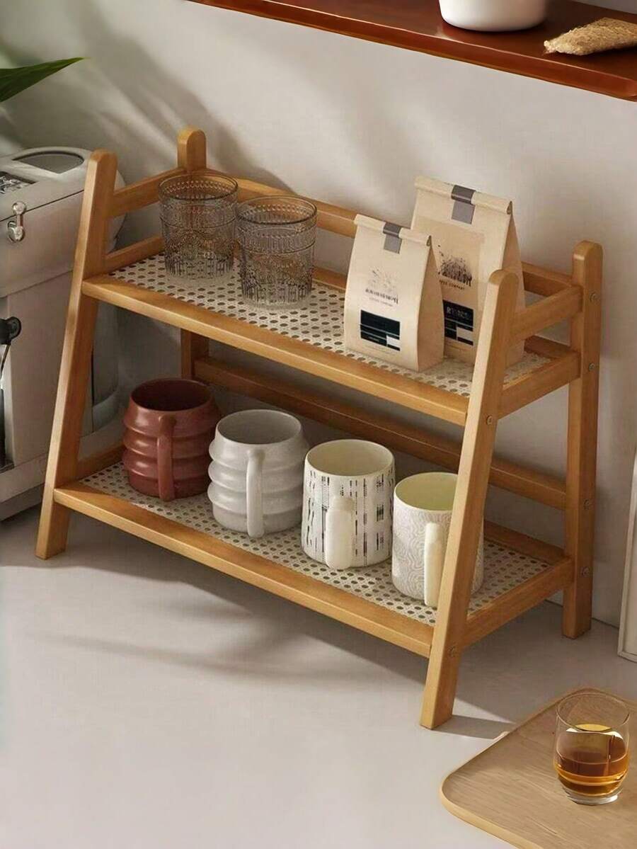 1 PC LargeCapacity MultiFunctional Adjustable Anti Moisture Drawer Shelf Kitchen Adjuster Cup HolderNew Chinese Style Multifunctional Storage Cabinet For Kitchen Bathroom Office Living Room Balcony Old Bunk Bed Home Organizer Trending
