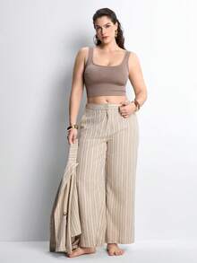 Slumbrini 3件套加大码女士运动无缝可拆卸衬垫文胸，骑行和徒步舒适 - 彩色 - 查看 8