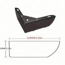 4pcs Heavy Duty Metal Furniture Legs, Triangular Sofa Legs, DIY Furniture Hardware Legs - multicolor - View 6