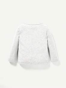 Cozy Pixies 嬰兒男孩女孩休閒舒適圓領標準肩寬套頭上衣 3件組 - 彩色 - 查看 4