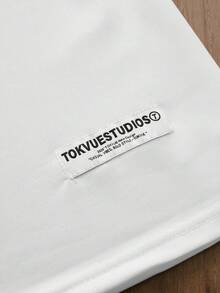 TOKVUE 寬鬆漸層櫻花泡泡印花日系男士圓領短袖背心，印花背心，街頭風印花背心。適合春夏，Y2K風格，街頭時尚，節慶慶祝，度假休閒，男友禮物，派對聚會，運動健身，老錢風，日常穿著，復古風格 - 白色 - 查看 6