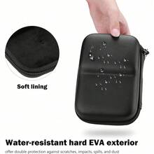 Easy Press Mini/DODODUM EasyPress Mini 熱壓機便攜收納包，防震硬殼 EVA 旅行攜行包，適用於 Easy Press Mini 及配件 - 黑色 - 1 - 查看 4