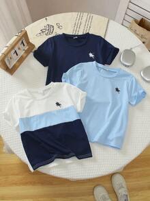 Blue and White