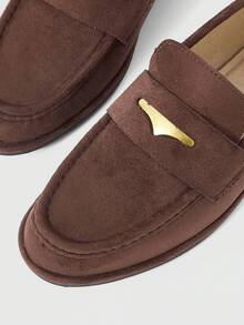 Sleekvia Women's Flat Shoes - Brown - View 10