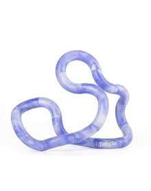 1pc Tangle Jr. Marble Tangle Loop, Twistable Multi-Color Interlocking Rings With Textured Grip, Portable Hand Activity For Calm Focus, Finger Motion, Stress Relief & Daily Desk Use - Multicolor - View 8