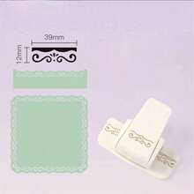 1pc DIY Lace Embossing Machine, Artistic Hole Punch, Cute Edging Tool, Scrapbooking Hole Punch - multicolor - View 13