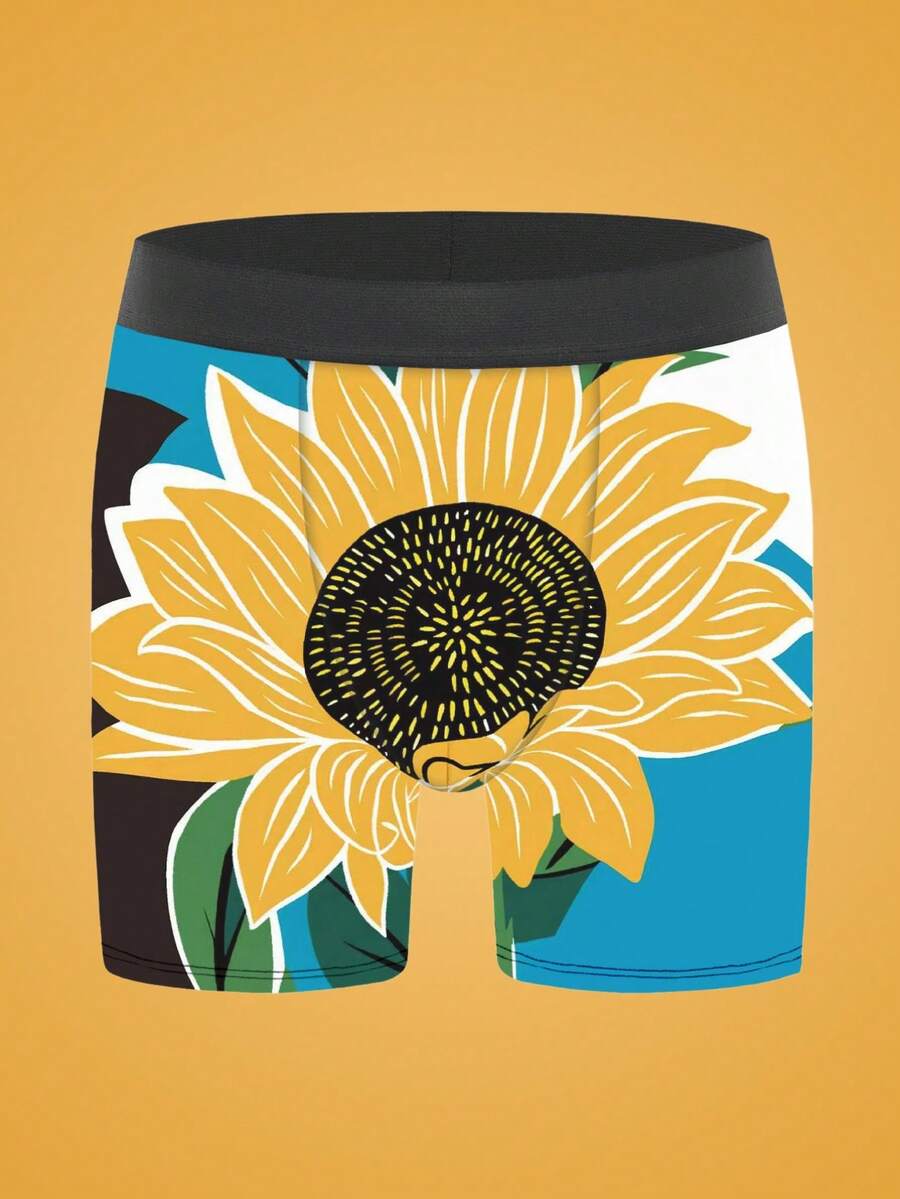 Notgurli Calzoncillos bóxer estampados de moda para hombre (Set de 1 pieza) - Multicolor - Ver 1